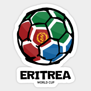 Eritrea Football Country Flag Sticker